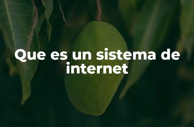 Que es un Sistema de Internet 2 Cómo internet se conecta con todo lo digital