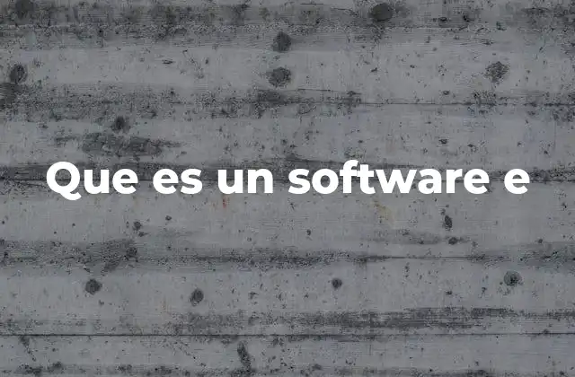 Que es un Software e
