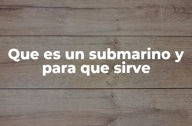 El desarrollo tecnológico detrás de los submarinos