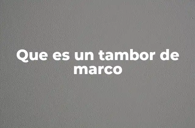 El tambor de marco en la cultura y la educación musical
