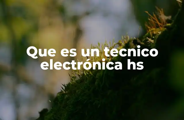 La importancia de la electrónica en la vida moderna