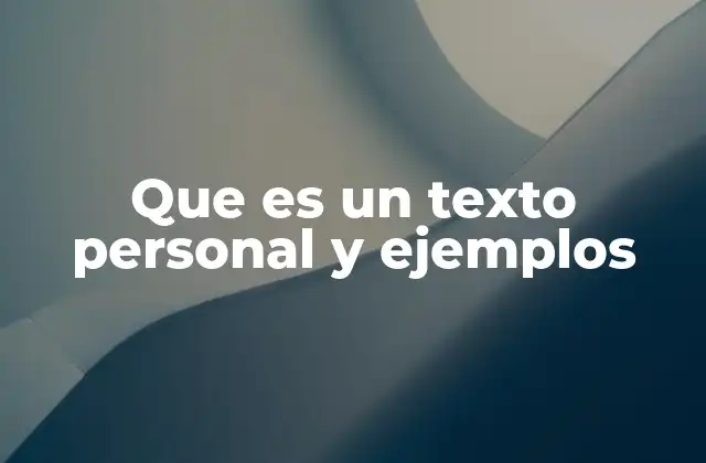 La importancia de la voz personal en la escritura