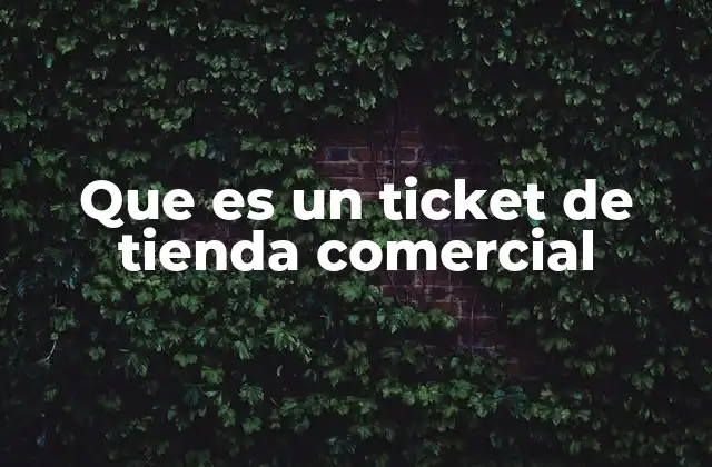 Que es un Ticket de Tienda Comercial 2 La importancia de los recibos en el comercio minorista