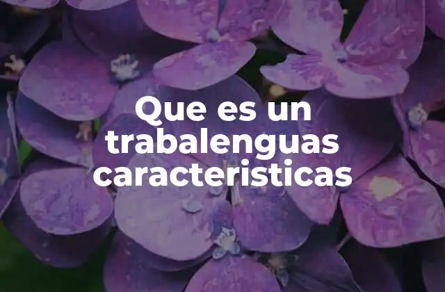 Que es un Trabalenguas Caracteristicas 2 La importancia de los trabalenguas en el desarrollo del habla