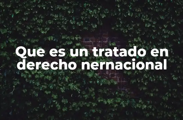 La importancia de los tratados en las relaciones internacionales