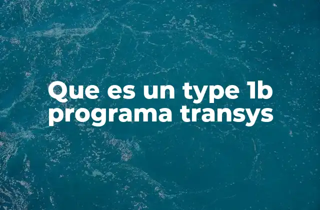 Aplicaciones industriales de los programas Transys