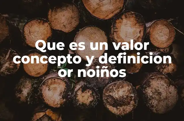 Cómo los niños comprenden los valores