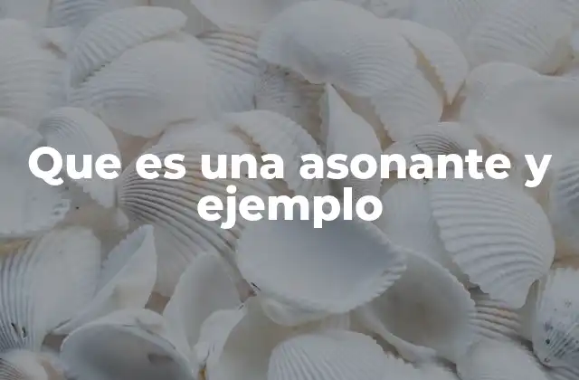 La asonante como recurso poético y musical