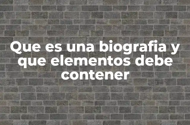 La estructura narrativa detrás de la vida de una persona
