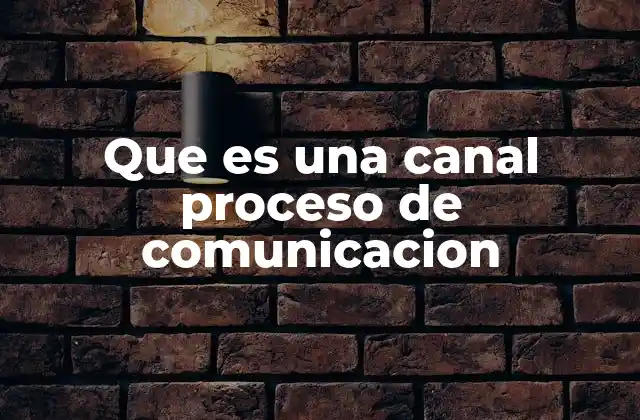 Que es una Canal Proceso de Comunicacion 2 El rol del canal en la efectividad de la comunicación