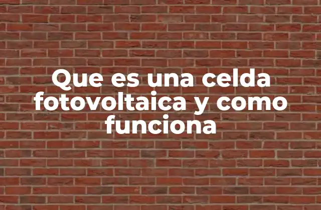 El funcionamiento detrás de la conversión solar