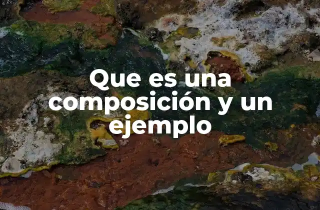La importancia de la estructura en una composición