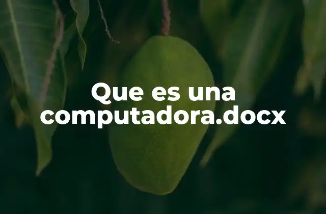 Que es una Computadora.docx
