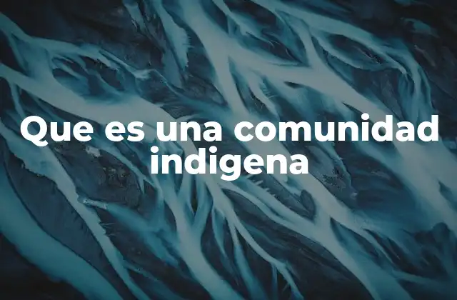 Que es una Comunidad Indigena 2 La importancia de las comunidades indígenas en el contexto global