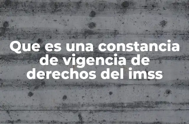El rol de la constancia de vigencia en el sistema de seguridad social