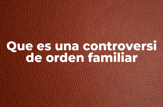 El impacto emocional de los conflictos familiares