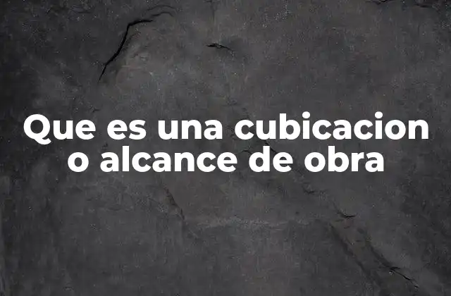 Cómo se aplica en la planificación de proyectos de construcción