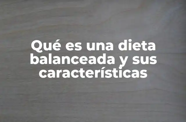 La importancia de una alimentación saludable en la vida cotidiana