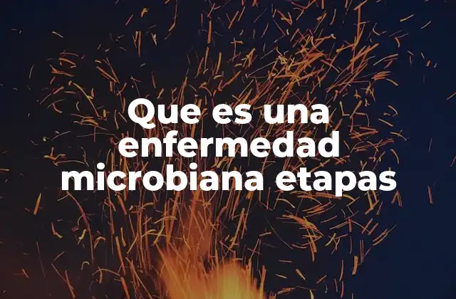 Que es una Enfermedad Microbiana Etapas