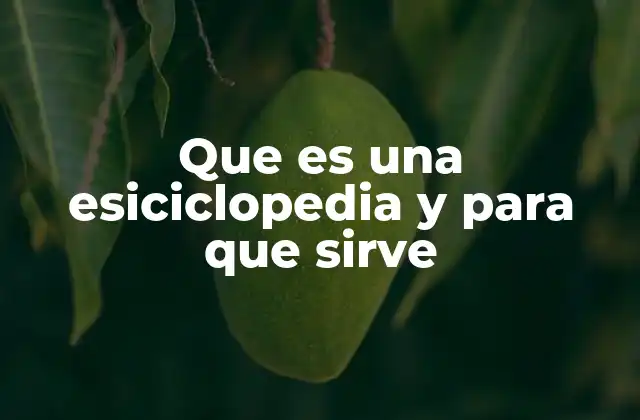 La evolución del conocimiento en el siglo XXI: las esiciclopedias como herramientas educativas