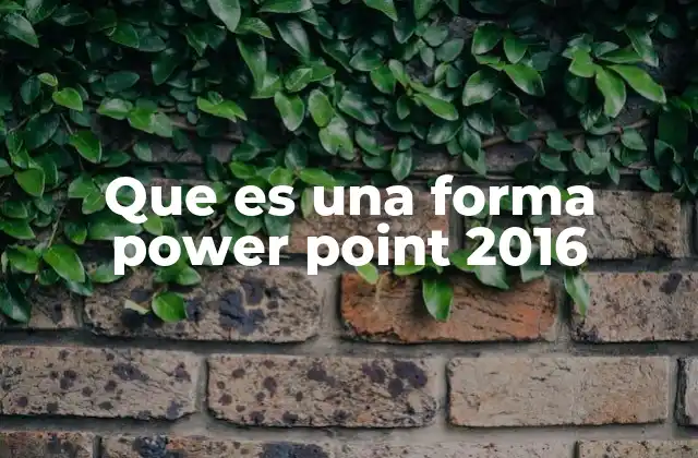 Que es una Forma Power Point 2016 2 El rol de las formas en el diseño de presentaciones