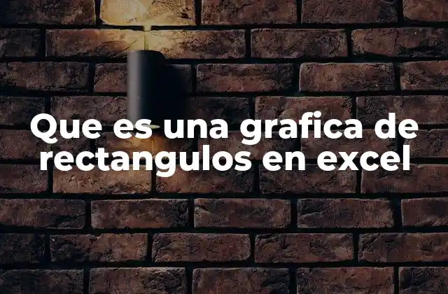Que es una Grafica de Rectangulos en Excel