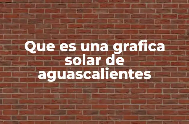 Que es una Grafica Solar de Aguascalientes