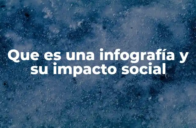 Que es una Infografía y Su Impacto Social