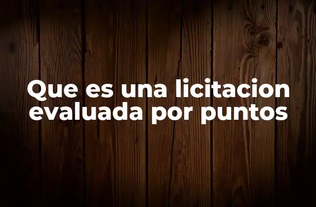 Cómo se diferencia de otros tipos de licitación