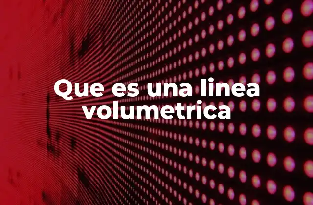 Cómo las líneas volumétricas ayudan a representar el espacio