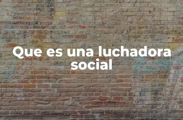 Que es una Luchadora Social 2 La importancia de las mujeres en la lucha social