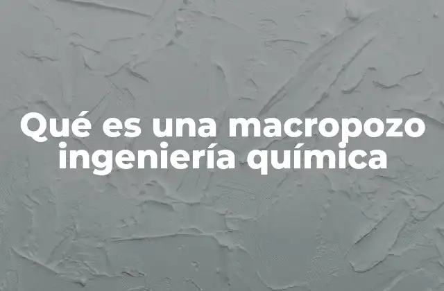 Qué es una Macropozo Ingeniería Química 2 La relevancia de la porosidad en los materiales químicos