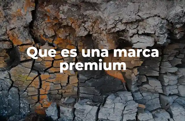 Que es una Marca Premium