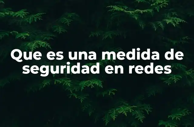 Que es una Medida de Seguridad en Redes 2 La importancia de las medidas de seguridad en la conectividad moderna