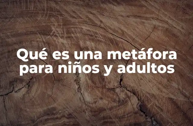 La importancia de las metáforas en la educación infantil