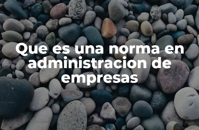 El papel de las normas en la estabilidad organizacional