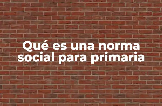 La importancia de las normas en la vida escolar