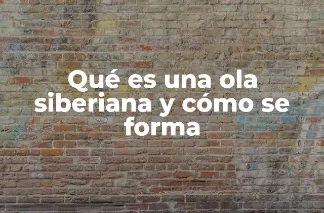 La dinámica atmosférica detrás del frío extremo