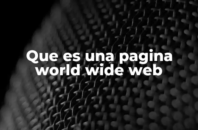 Cómo se crea una página web