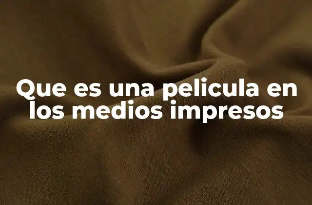 La representación audiovisual en medios no digitales