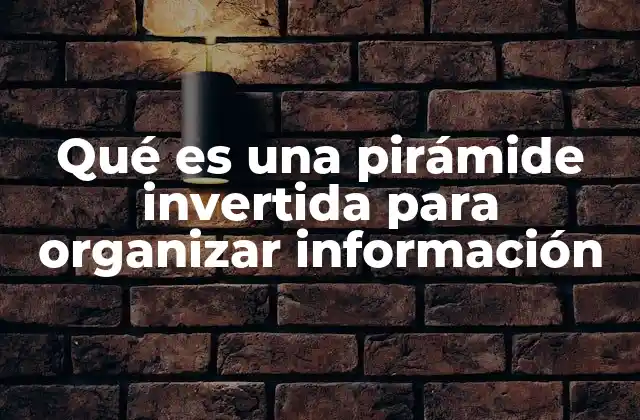 La importancia de estructurar la información de manera eficiente