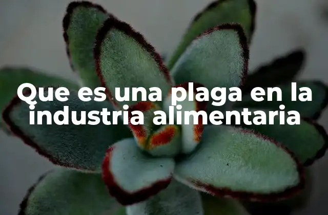 Impacto de las plagas en la cadena alimentaria