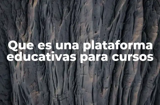 Que es una Plataforma Educativas para Cursos 2 Cómo funciona una plataforma educativa para cursos