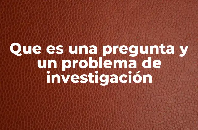 El papel de la formulación en el éxito de una investigación