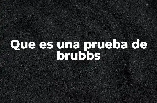 Aplicaciones de la prueba de Brubbs en distintos ámbitos