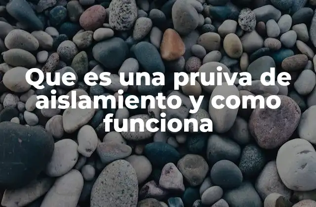 La importancia del aislamiento en sistemas críticos