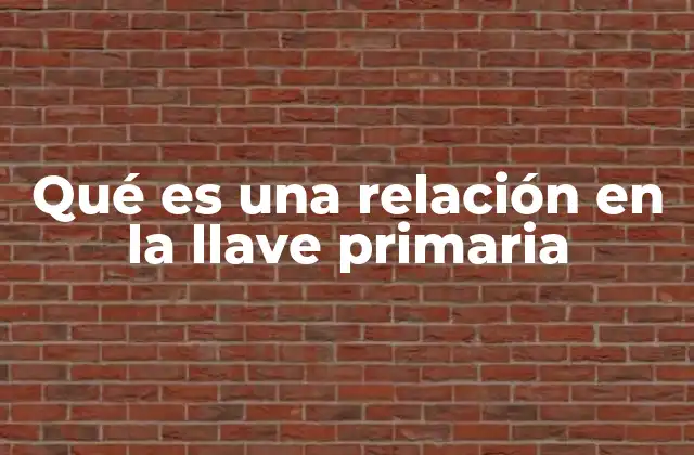 Cómo las llaves primarias estructuran la información en sistemas de datos