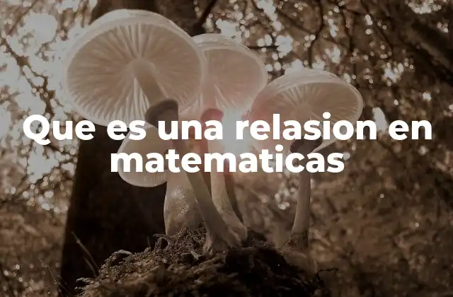 Que es una Relasion en Matematicas 2 Cómo se representan las relaciones