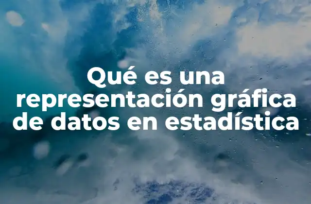 La importancia de visualizar la información estadística