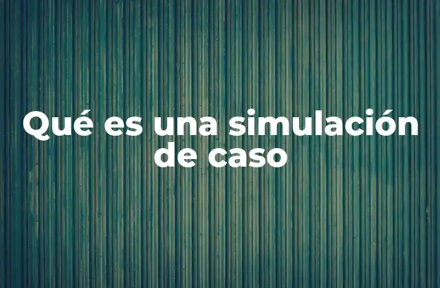 El rol de las simulaciones en el aprendizaje basado en problemas